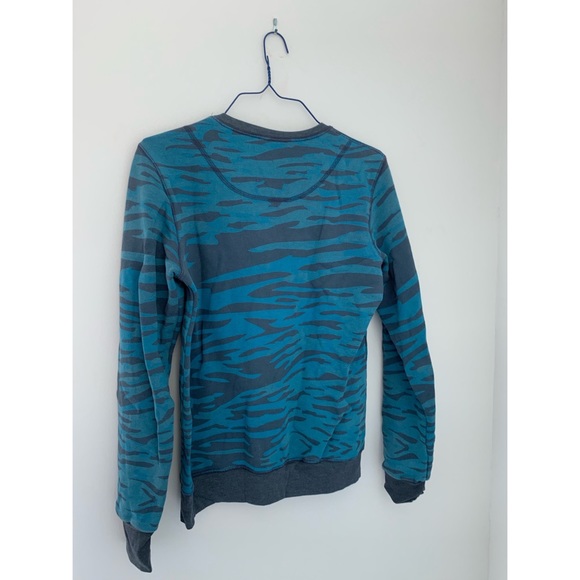 *Blue Sweater with Fun Print* - Picture 2 of 2